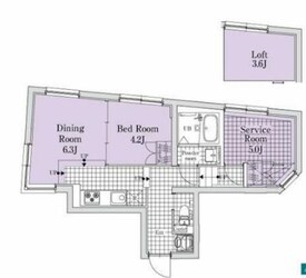 ＥＸＡＭ高円寺南IIの物件間取画像